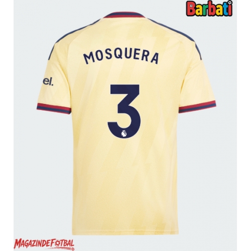 Arsenal Cristhian Mosquera #3 Tricou Fotbal Replică 2026-27 Barbati Treilea Arsenal Cristhian Mosquera #3 Tricou Fotbal Replică 2026-27 Barbati Treilea